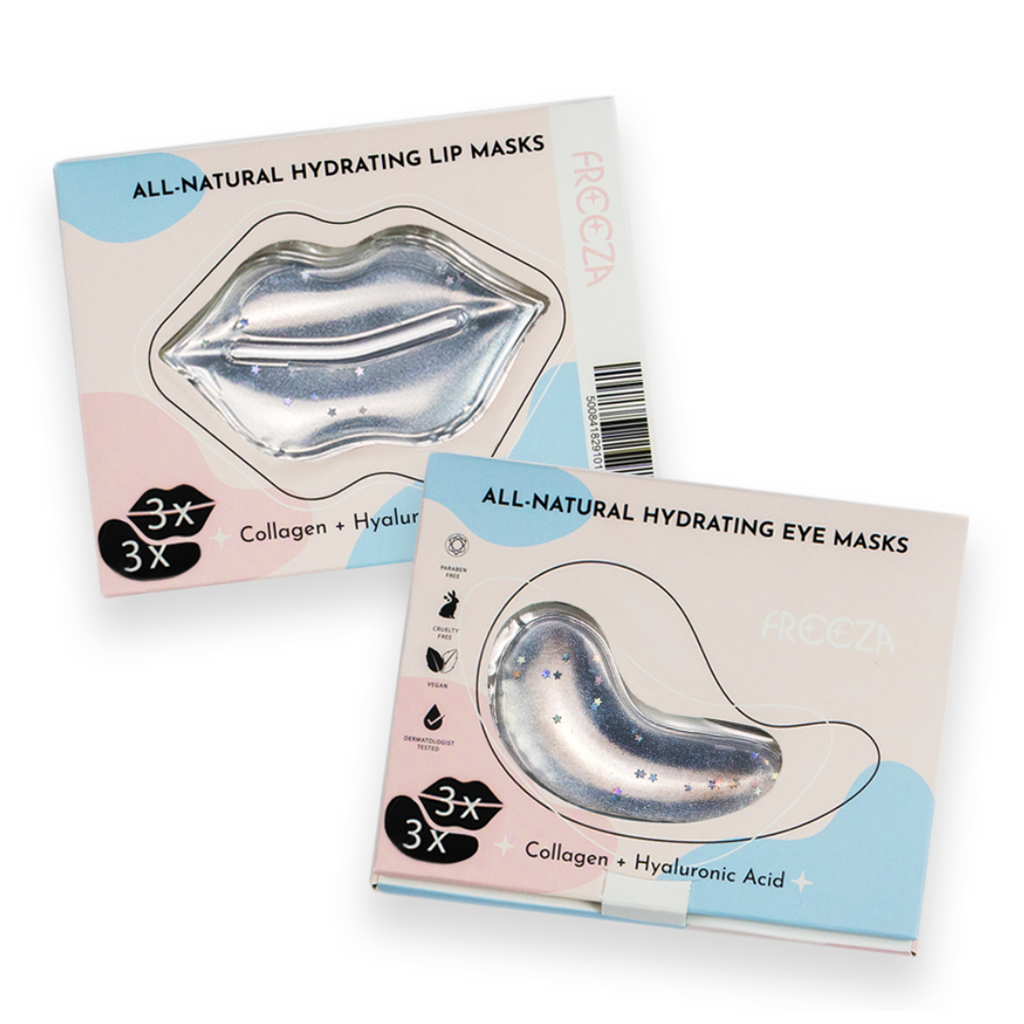 Eye and Lip Mask - 3 Pairs