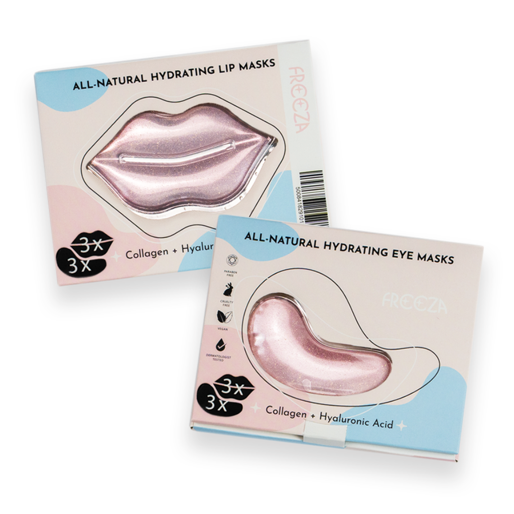 Eye and Lip Mask - 3 Pairs