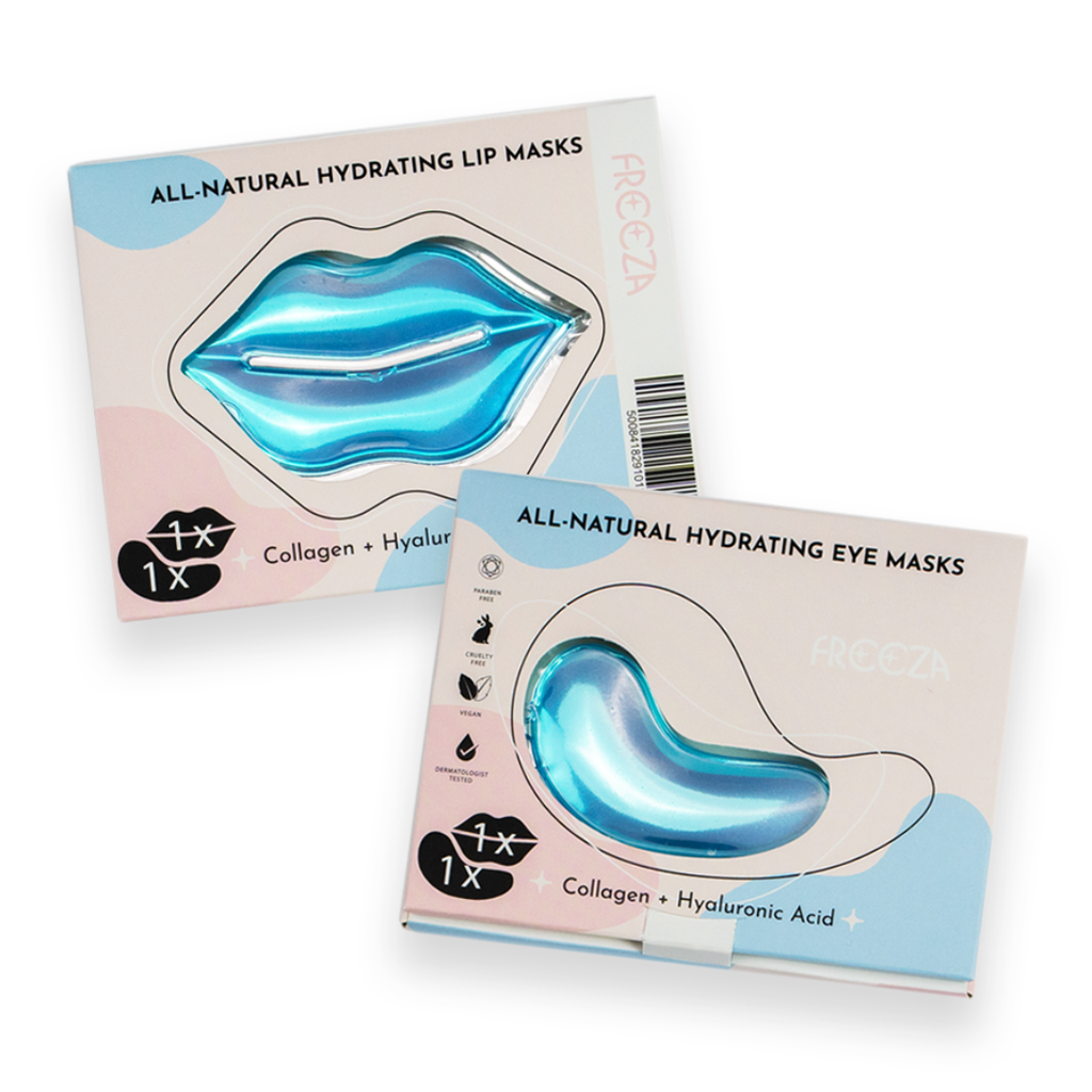 Eye and Lip Masks - 1 Pair