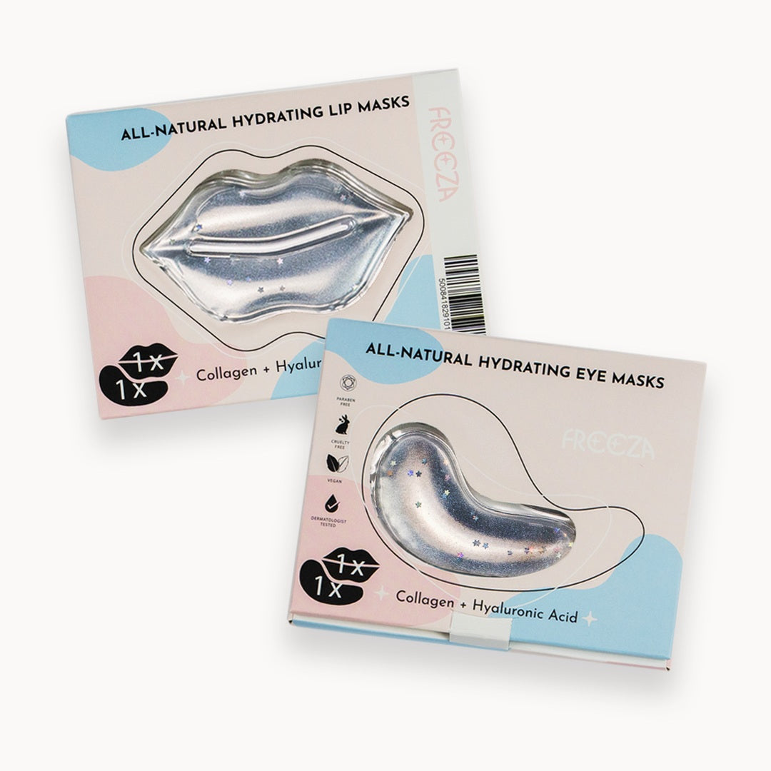 Eye and Lip Masks – Glitter – pack