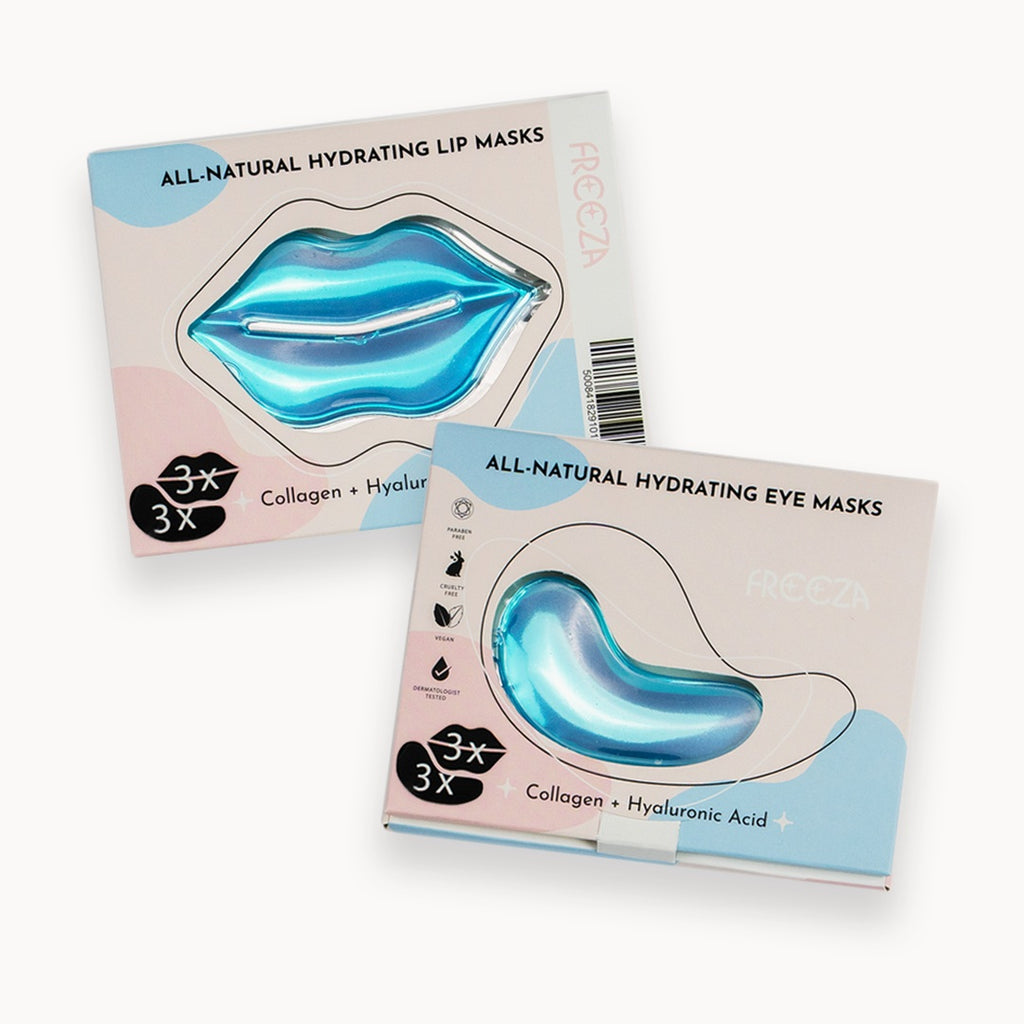 Eye and Lip Masks – Turquoise – pack