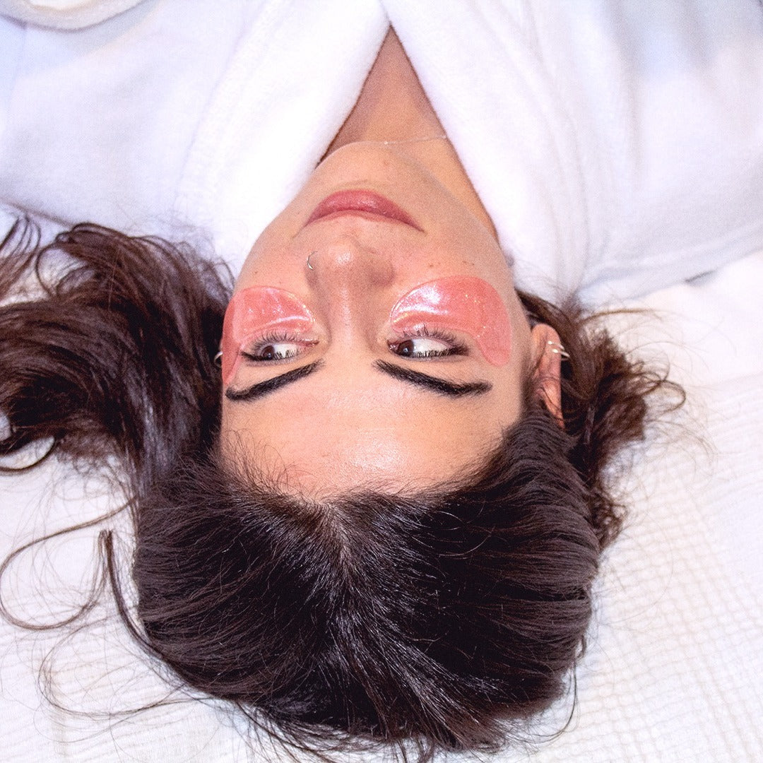 Eye and Lip Masks – Pink – relaxing