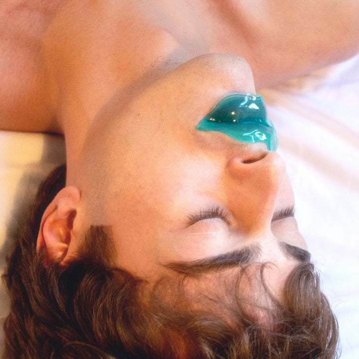 Eye and Lip Masks – Turquoise – lip mask